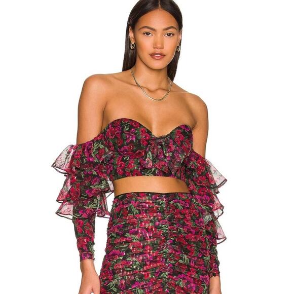 Majorelle Giana Top in Winter Berry NWOT Size Small